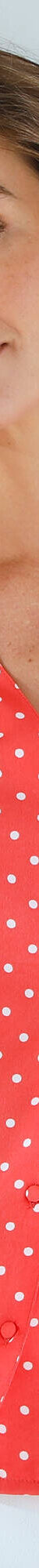 Chemisier boutonné manches blousantes imprimé pois (corail) Chemisier boutonné manches blousantes imprimé pois (corail)